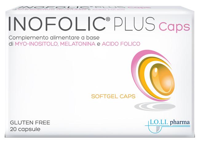 Lo.Li.Pharma Linea Gravidanza Inofolic Plus Integratore Acido Folico 20 Capsule