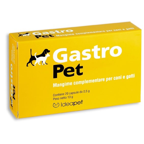 Gastro Pet Mangime Complementare Per Cani Gatti 20 Capsule