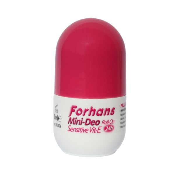 Forhans Mini Deodorante Roll On Sensitive Vit E 20ml