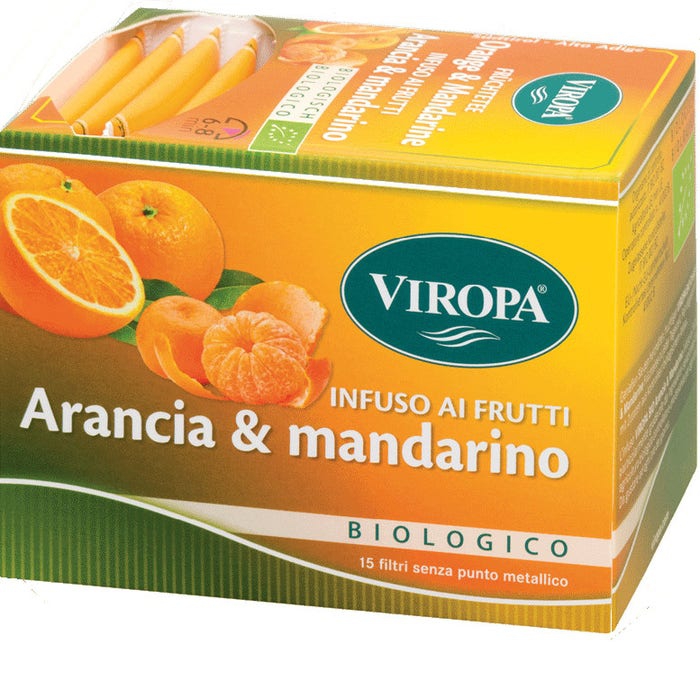 Viropa Infusi Alla Frutta Arancia Mandarino Bio 15 Filtri