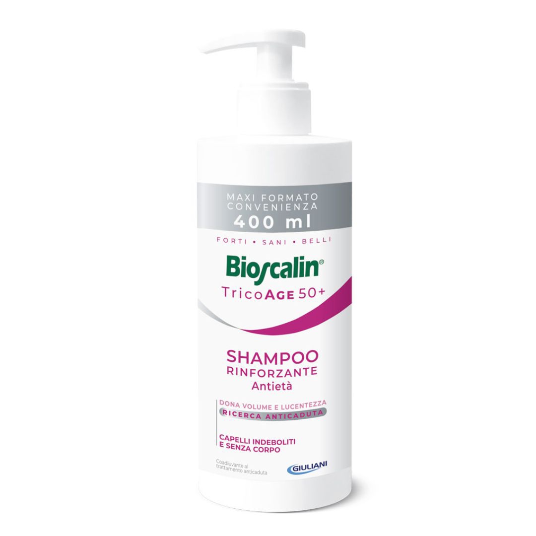 Bioscalin TricoAge 50  Shampoo Rinforzante Anti Et Donna 400 ml