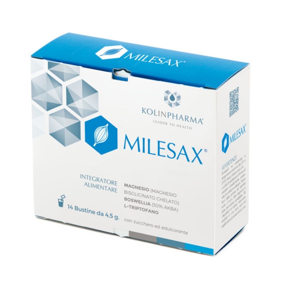 Milesax Integratore con Magnesio per la Funzionalit Muscolare 14 Buste