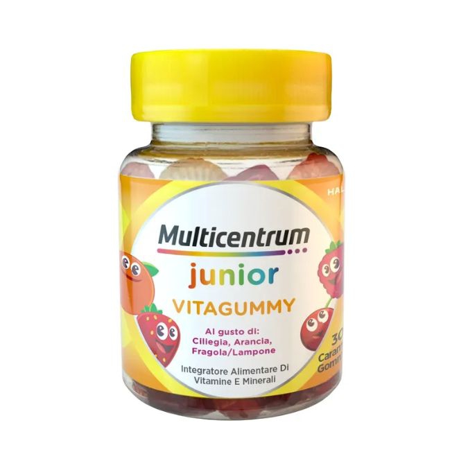 Multicentrum Vitagummy Integratore Vitamine Minerali Bambini 30Caramelle Gommose