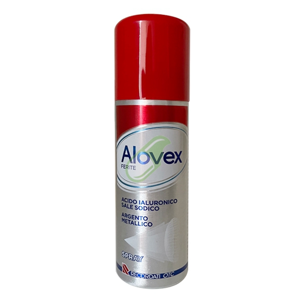 Alovex Ferite Spray per Lesioni  Ferite  Ustioni e Tagli 125 ml