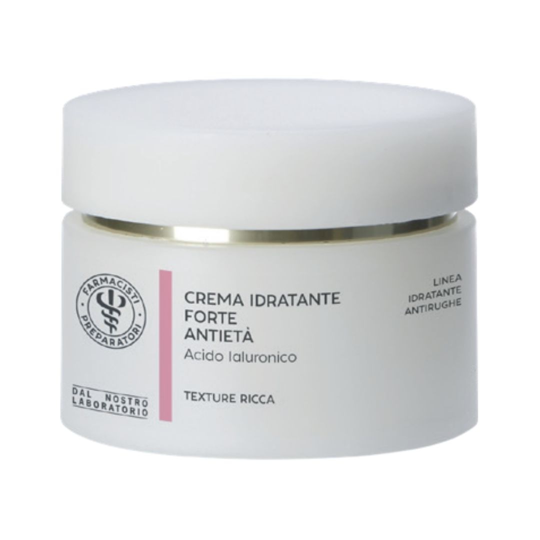 Unifarco Crema Idratante Forte Antiet Texture Ricca Con Acido Ialuronico 50 ml