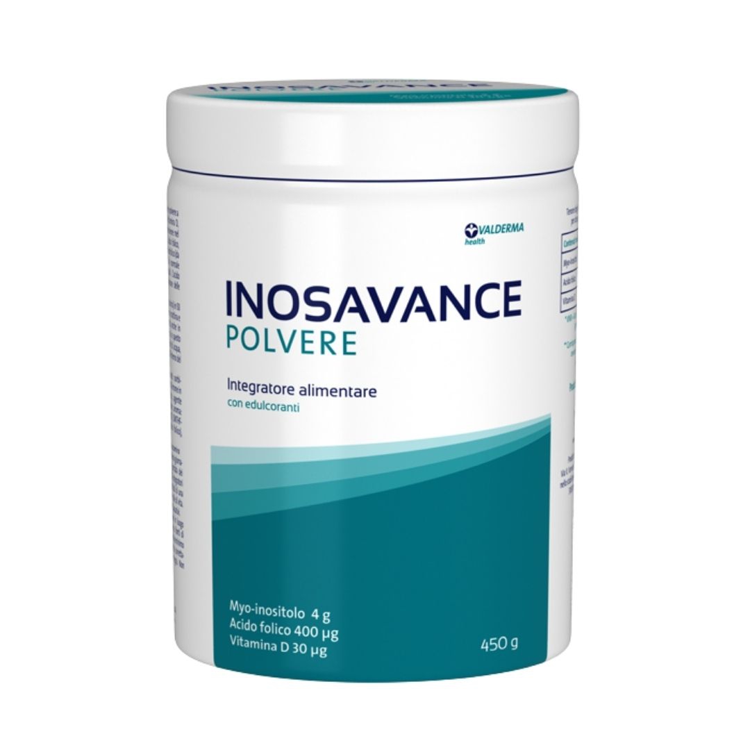 Inosavance Polvere Integrastore Con Vitamina D  Acido Folico Myo Inositolo 450 g