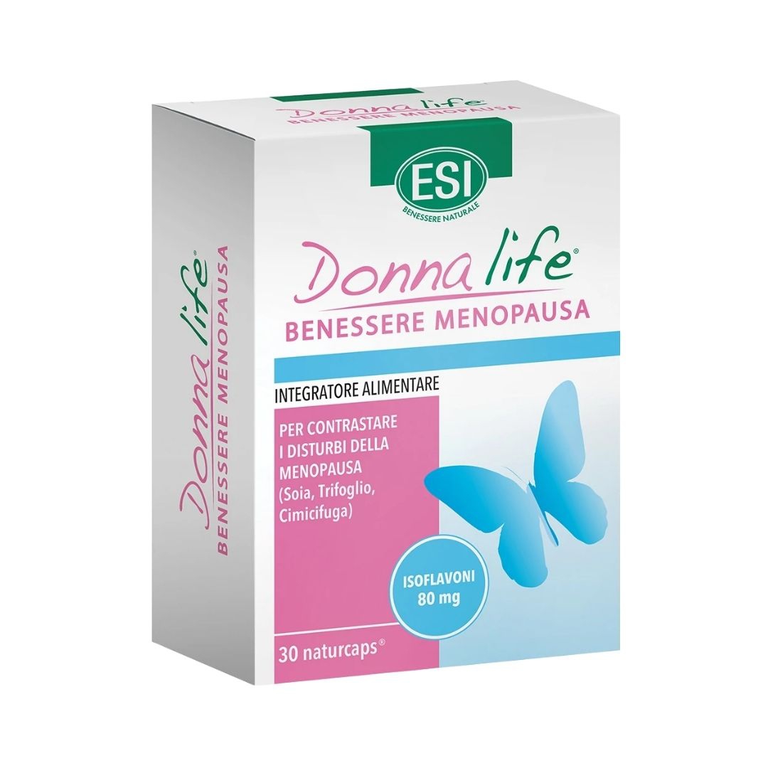 Esi Donna Life Integratore Alimentare per il Benessere Menopausa 30 Naturcaps