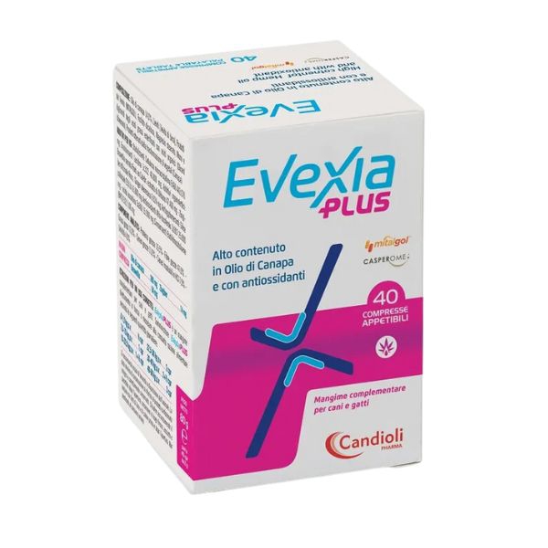 Evexia Plus Mangime Complementare Cani Gatti 40 Compresse