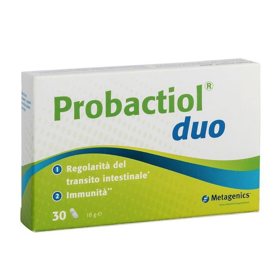 Probactiol Duo New Integratore di Probiotici 30 Capsule