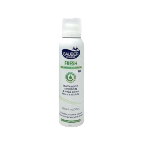 Sauber Fresh Deodorante Anti Odore 48h Spray 150 ml