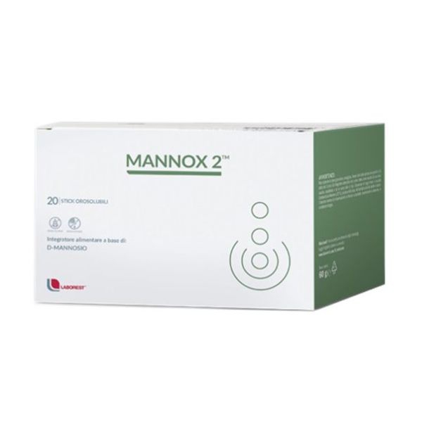 Mannox 2Tm Integratore Per Il Benessere Delle Vie Urinarie 20 Stick Orosolubili