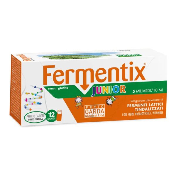 Named Fermentix Junior 5 Miliardi Integratore di Fermenti Lattici 12 Fiale 10 ml