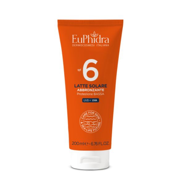 Euphidra Ka Latte Solare Abbronzante Protezione Bassa SPF6 200 ml