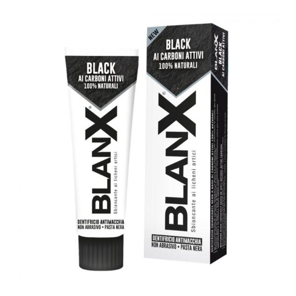 Blanx Black Carbone Dentifricio Antimacchia Non Abrasivo 75 ml