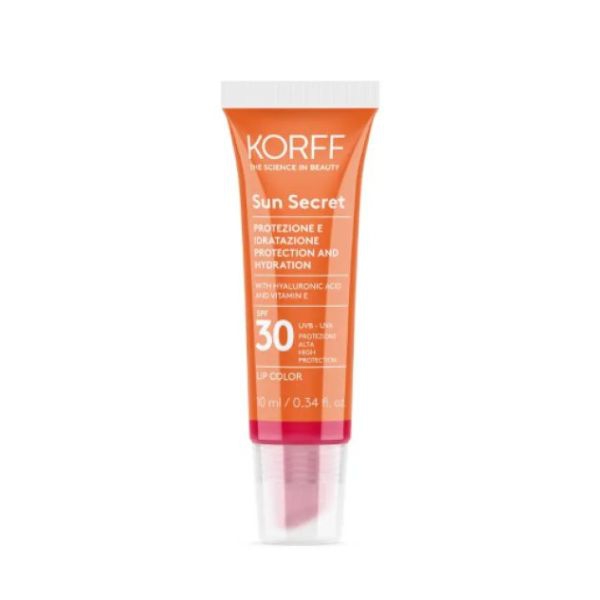 Korff Sun Secret Lip Protezione e Idratazione SPF 30 Color 03 Ciliegia 10 ml