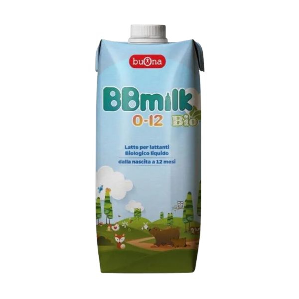 BBMilk 0 12 Latte Biologico Liquido Per Lattanti Dalla Nascita a 12 Mesi 500 ml