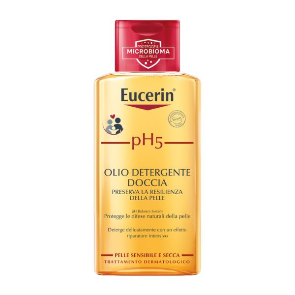 Eucerin pH5 Olio Detergente Doccia Delicato Pelle Sensibile e Secca 200 ml