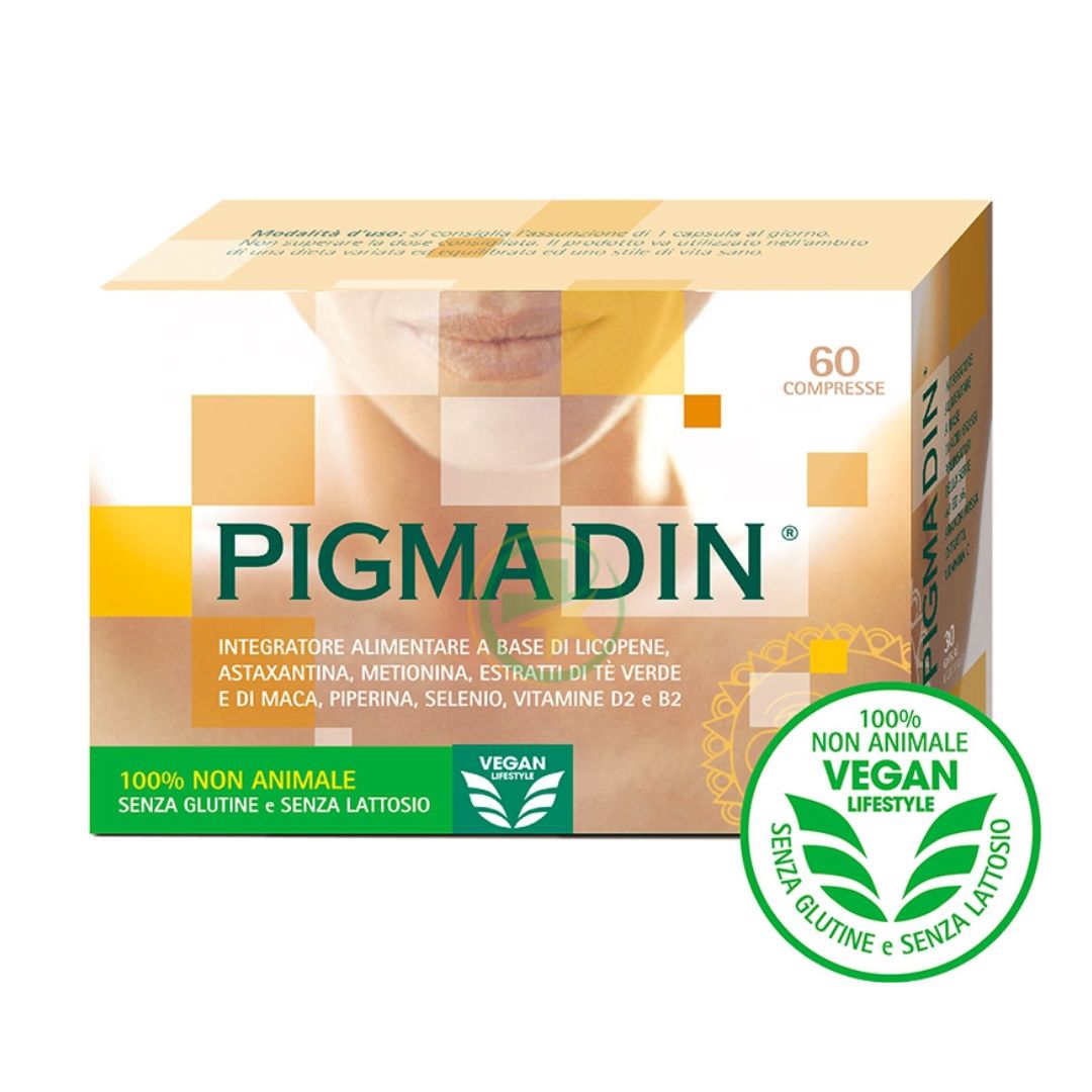 Pigmadin Integratore per lo Stress Ossidativo e l Iperpigmentazione 60 Compresse