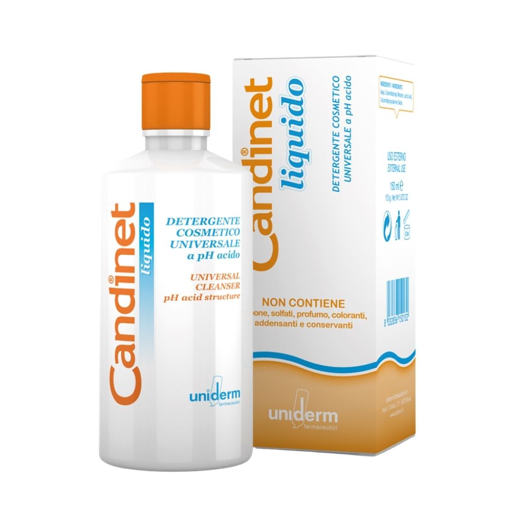 Candinet Liquido Detergente Delicato Per Corpo  Viso E Capelli 150 ml
