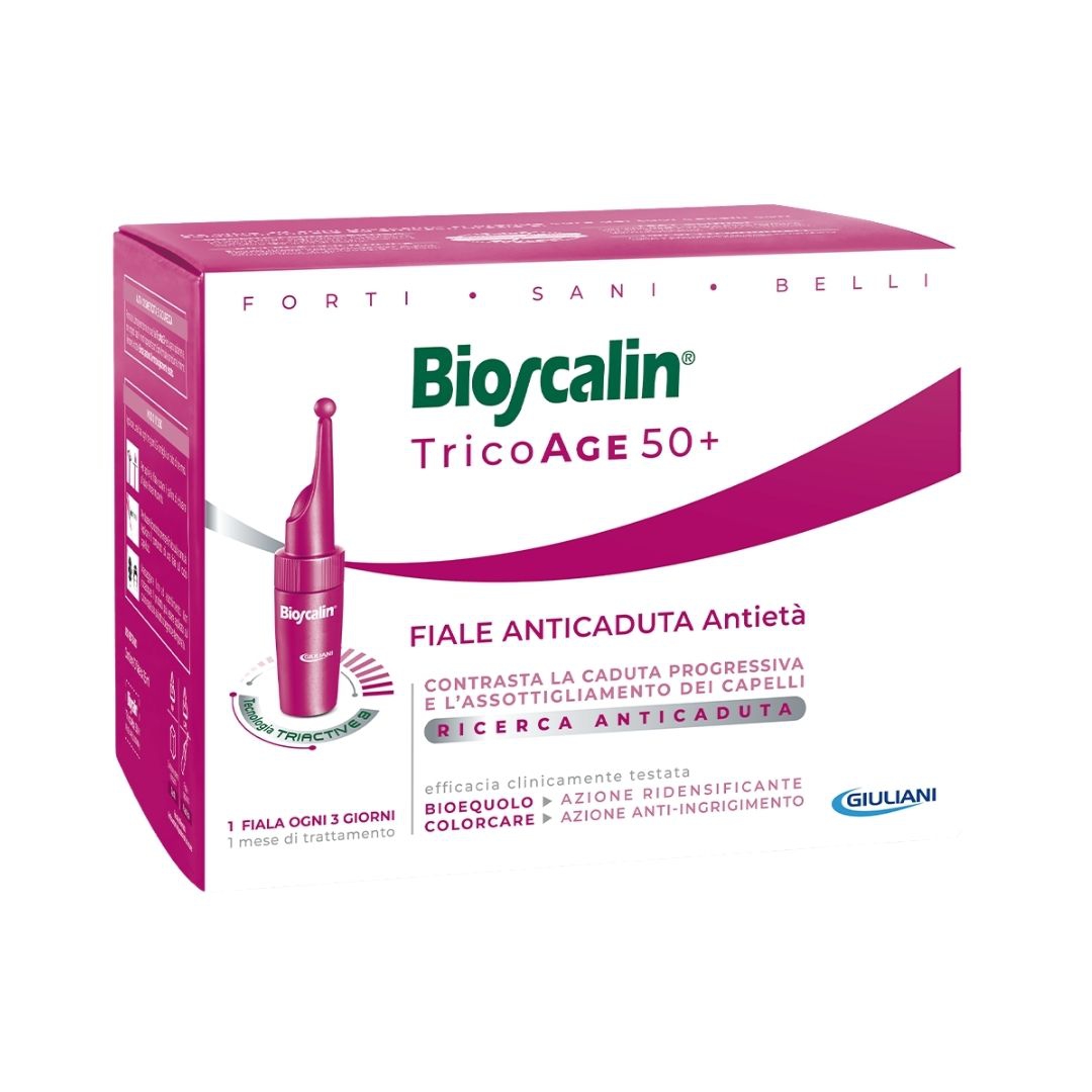 Bioscalin Tricoage 50 BioEquolo Anticaduta Antiet 16 Fiale