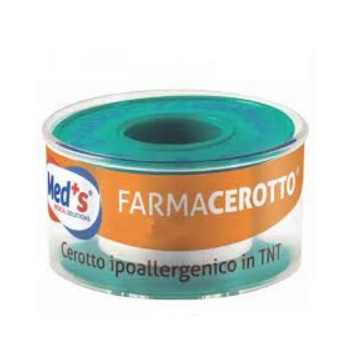 Med s Cerotto TNT Bianco  In Rocchetto 5 m x 2 50 cm