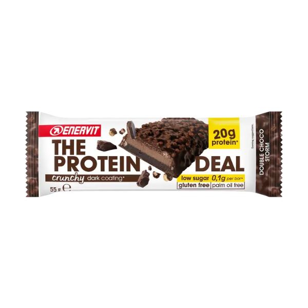 Enervit The Protein Deal Protein Bar Crunchy Double Choco 55g