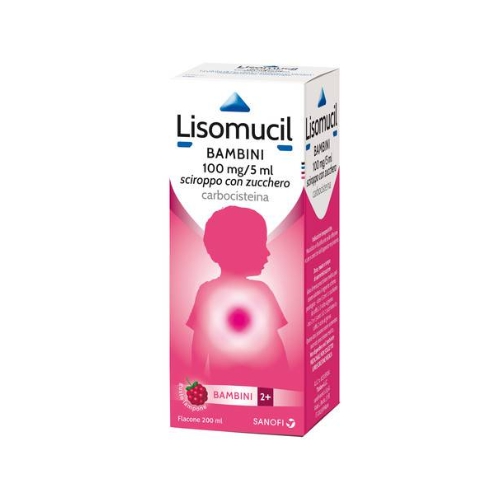 Lisomucil Tosse Muc 100 Mg 5 Ml Sciroppo Con Zucchero Flacone 200 Ml