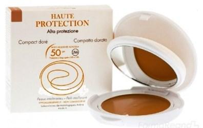 Avene Fondotinta Compatto Dorato Alta Protezione SPF50 Pelli Intolleranti 10 g