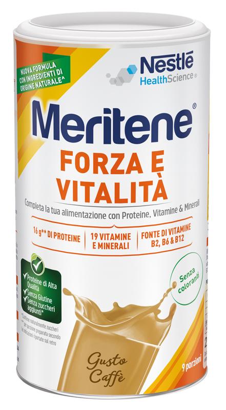 Nestle Meritene Proteine Vitamine in Polvere Gusto Caffè