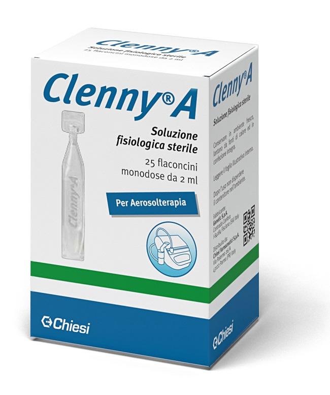 Chiesi Linea Pulizia del Naso Clenny A Soluzione Fisiologica 25 Flaconcini 2 ml
