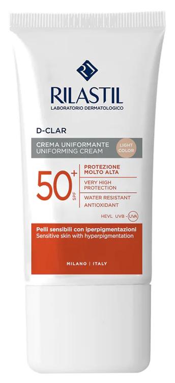 Rilastil Sun System D-Clar Spf 50+ Crema Solare Uniformante Light 40 ml
