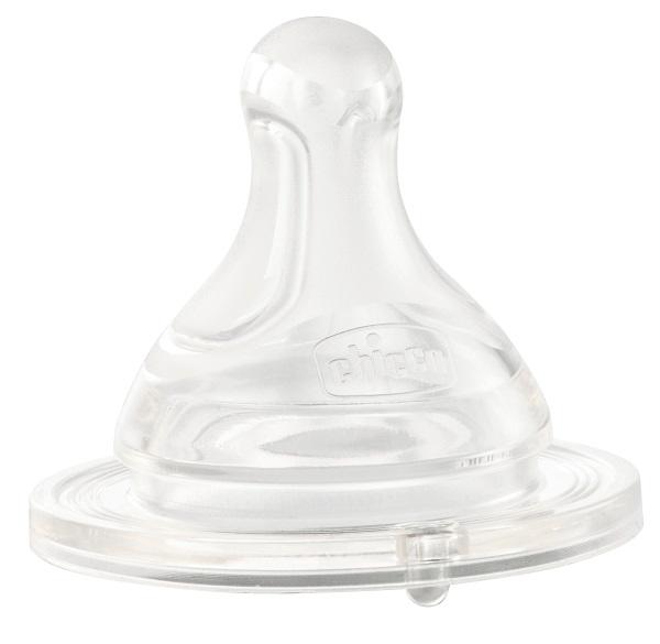 Chicco Benessere Tettarella Perfect 5 4Mesi+ in Silicone 3 Fori 2 Pezzi