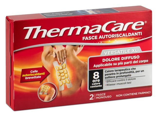 TermaCare Fasce Autoriscaldanti Versatile XL Dolore Diffuso 2 Pezzi