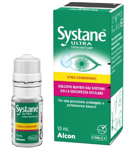 Systane Ultra Collirio Lubrificante Sechezza Oculare Protezione Prolungata 10 ml