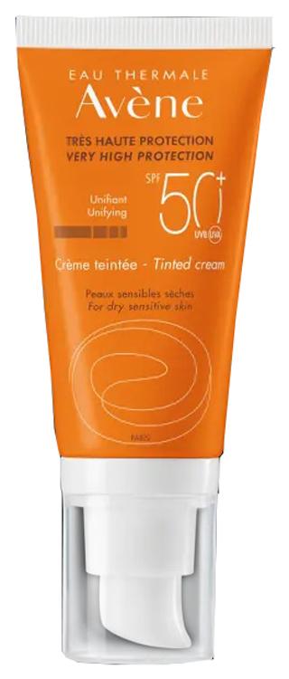 Avene Crema Solare Viso Colorata Protezione Molto Alta Spf50+ 50 ml