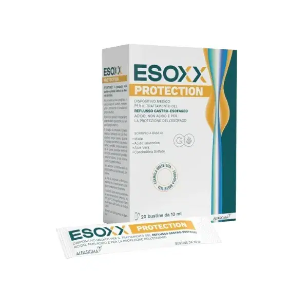 Esoxx - Protection Stick Per Reflusso Gastrico Confezione 20 Stick da 10 ml Esoxx - Protection Stick Per Reflusso Gastrico Confezione 20 Stick da 10 ml