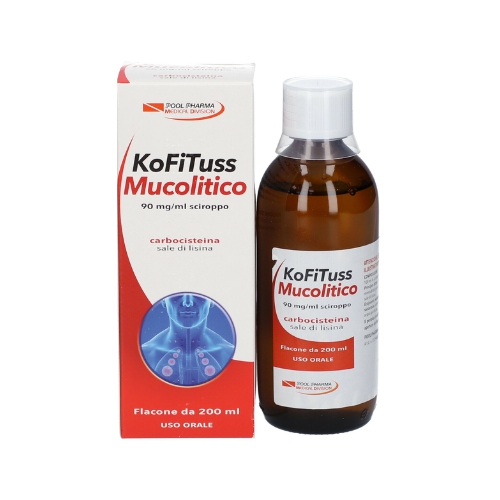 Pool Pharma Kofituss Mucolitico Pool Pharma Kofituss mucolitico*scir 200ml