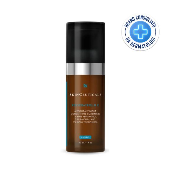 SkinCeuticals Resveratrol B E Siero Viso Notte Antiossidante Antirughe 30 ml