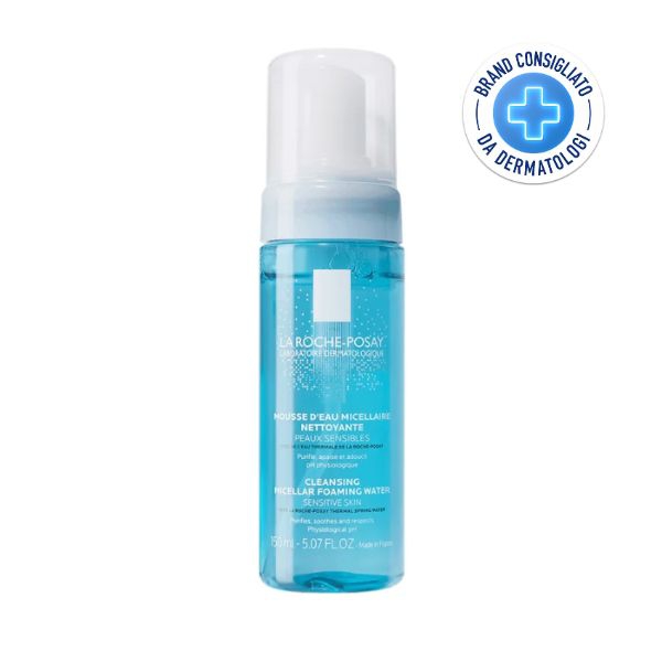 La Roche Posay Mousse D Acqua Micellare Per Pelli Sensibili Viso E Occhi 150 ml