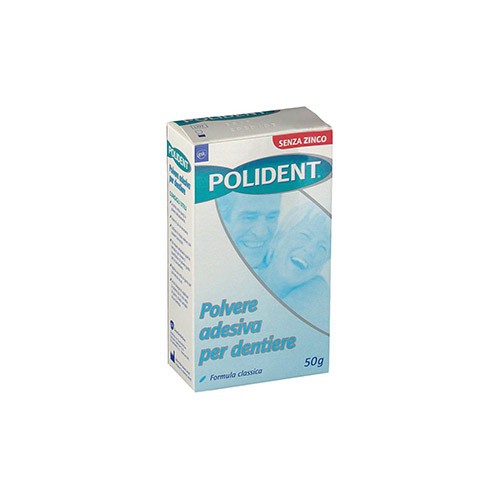 Polident Polvere Adesiva Per Dentiere Formula Classica 50 G