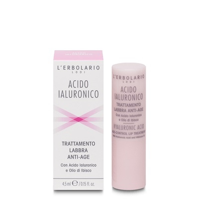 L erbolario Trattamento Labbra Acido Ialuronico Antiage 4.5 ml