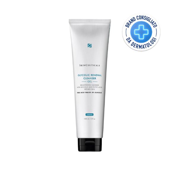 Skinceuticals Glycolic Renewal Cleanser Detergente Viso Esfoliante 150 ml