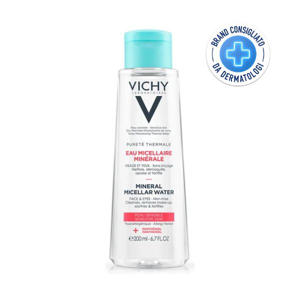 Vichy Purete Thermale Acqua Micellare Minerale per Pelli Sensibili 200 ml