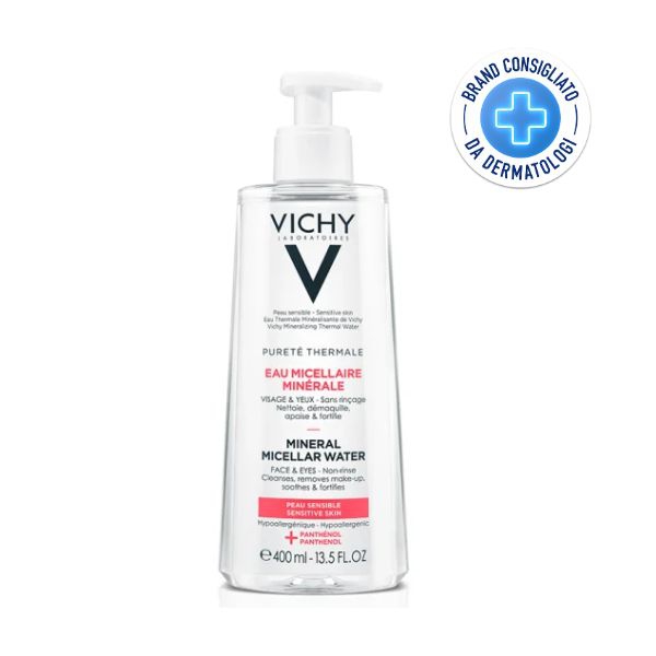 Vichy Purete Thermale Acqua Micellare Minerale per Pelli Sensibili 400 ml