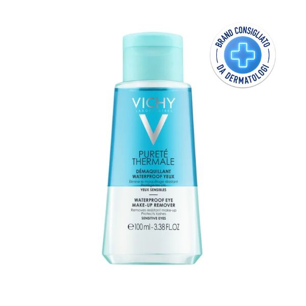 Vichy Purete Thermale Struccante Occhi Waterproof per Pelli Sensibili 100 ml