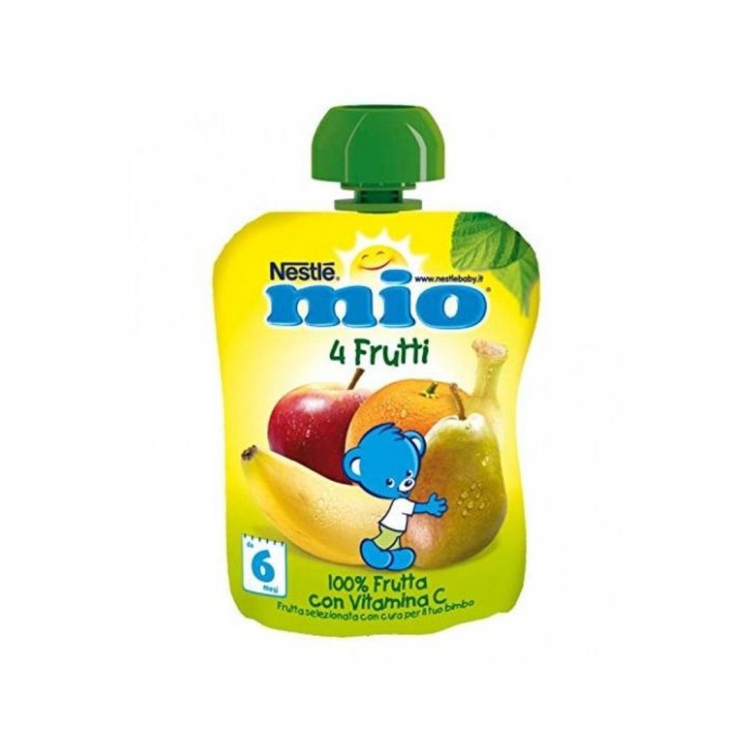 Nestle Mio 4 Frutti 100% Frutta con Vitamina C 90 ml