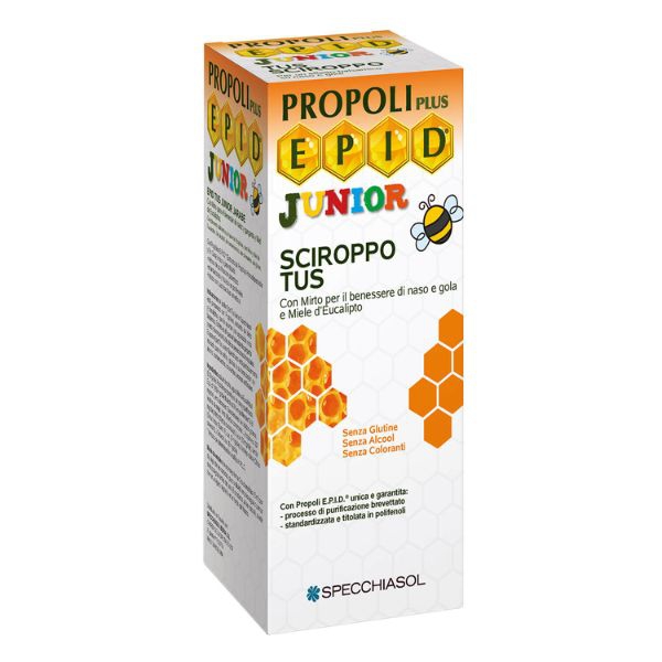 Specchiasol Epid Tus Junior Sciroppo per il Benessere di Naso e Gola 100 ml