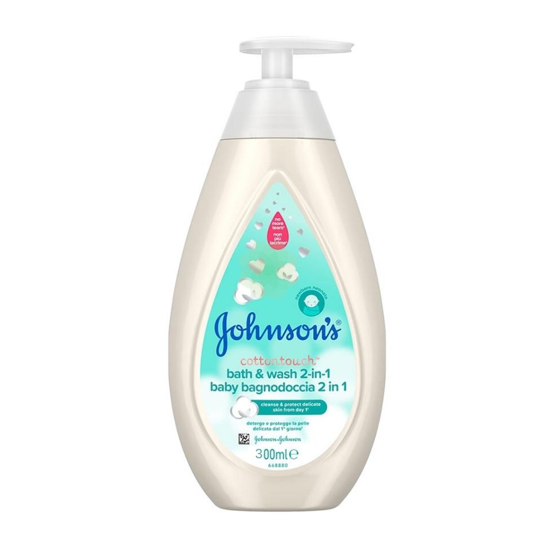 Johnson e Johnson Johnsons Baby Cottontouch Bagnetto 300 ml