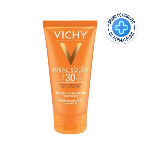 Vichy Ideal Soleil Viso Dry Touch Emulsione Anti-lucidit Spf30 50 ml