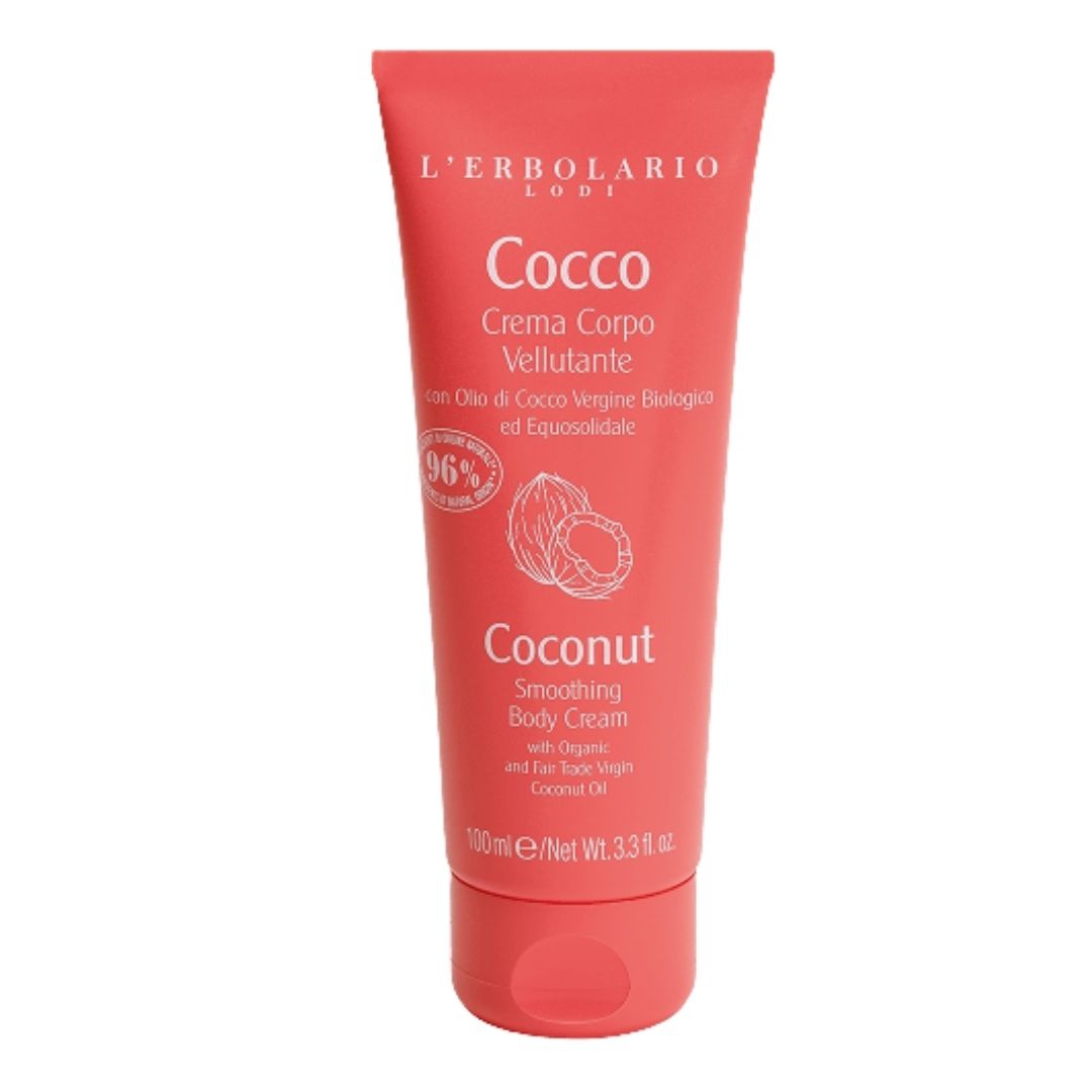 L erbolario Cocco Crema Corpo Vellutante Texture Leggera 100 ml